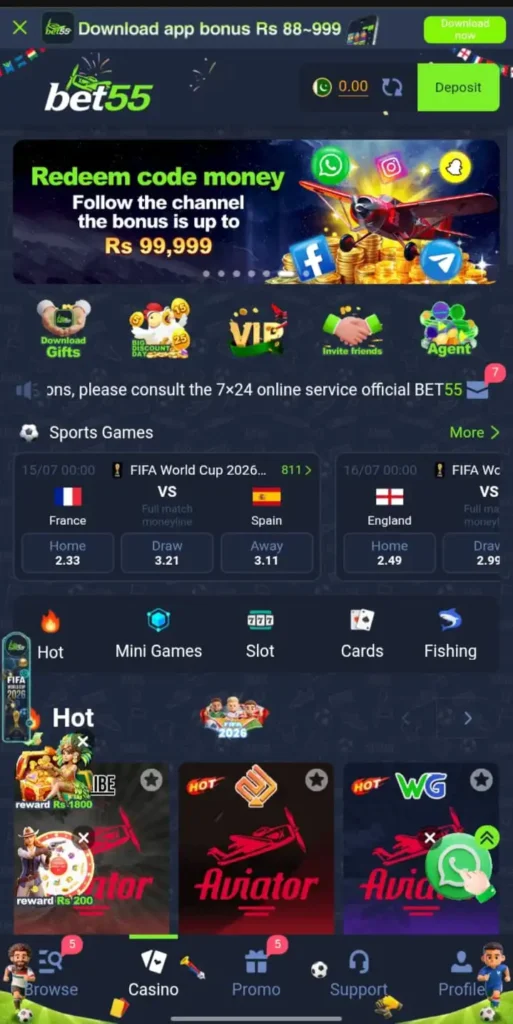 Bet55 Game