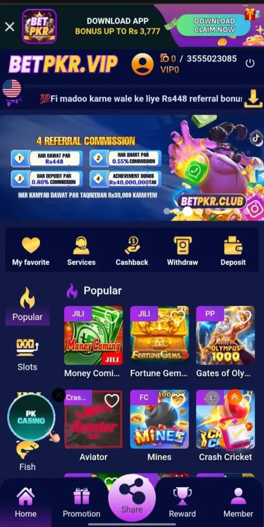 Betpkr Game