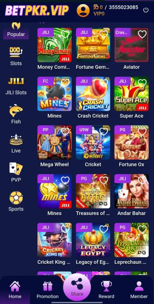 Betpkr Game